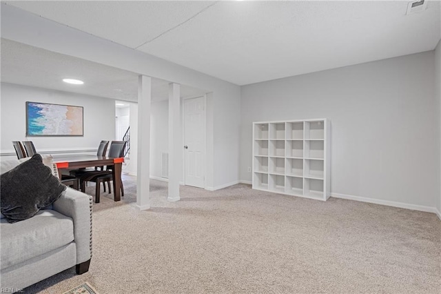 3613 Wetherington Dr Unit 103, Virginia Beach, VA 23453 - view of carpeted living room