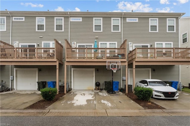 view of rear view of property