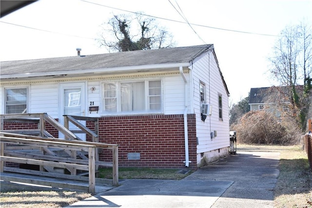 view of front of house