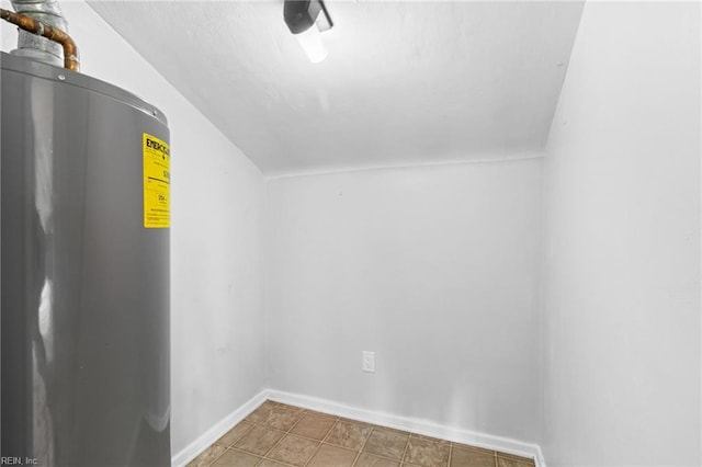 interior space with water heater