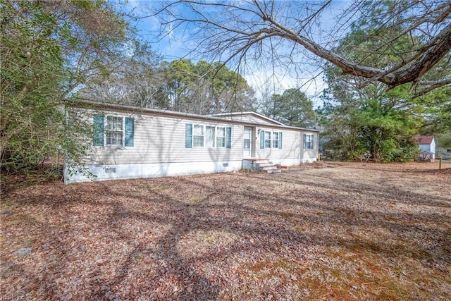 view of manufactured / mobile home