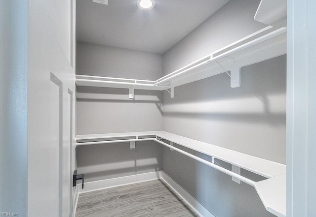 1829 Broadstreet Rd, Hampton, VA 23666 - walk in closet with wood finished floors
