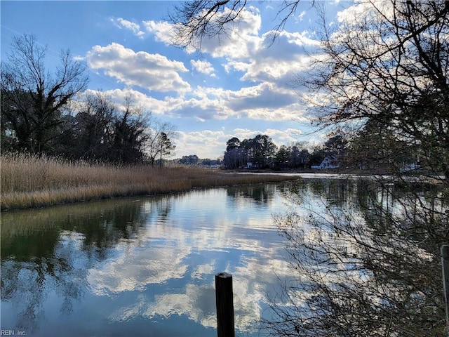 property view of water