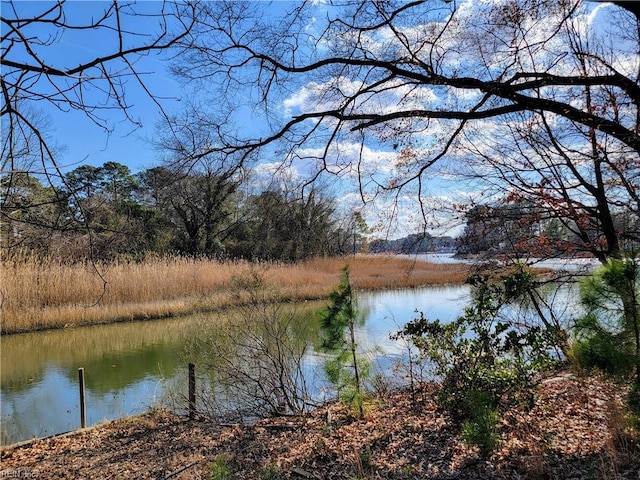 view of water feature