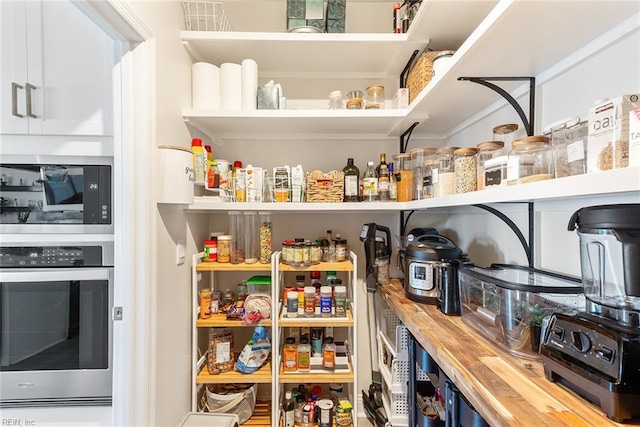 view of pantry