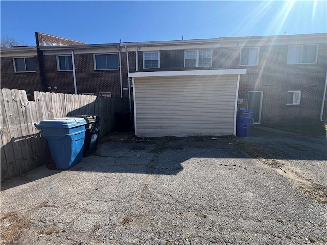 view of rear view of property