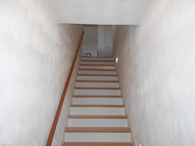 view of stairs