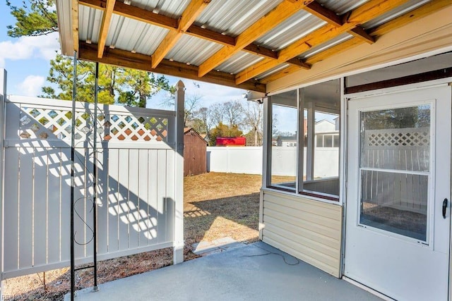 view of patio / terrace