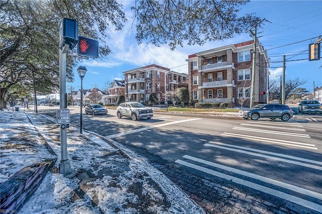 view of street