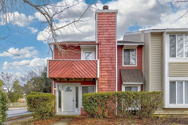 view of townhome / multi-family property