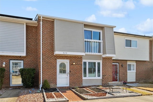 view of townhome / multi-family property