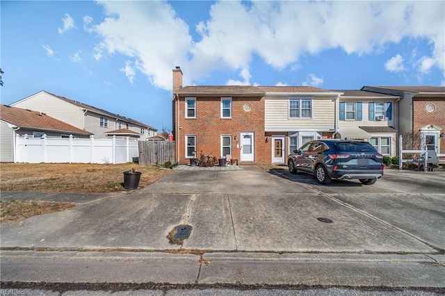 view of townhome / multi-family property