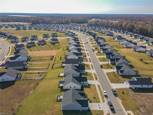 aerial view