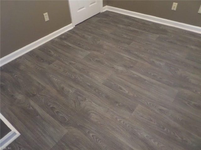 interior details with wood-type flooring