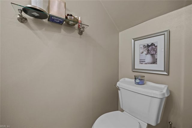 bathroom with toilet