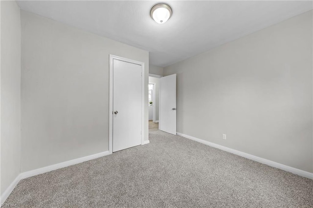 empty room with carpet floors