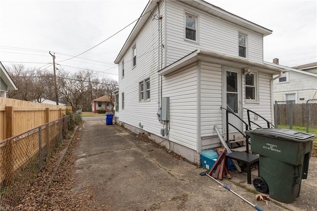 view of rear view of house