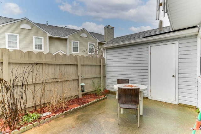 view of patio / terrace