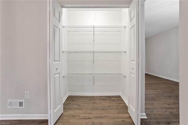 view of closet