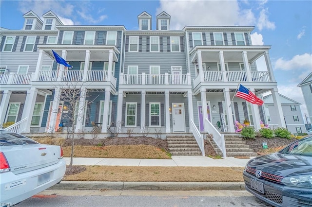 view of townhome / multi-family property