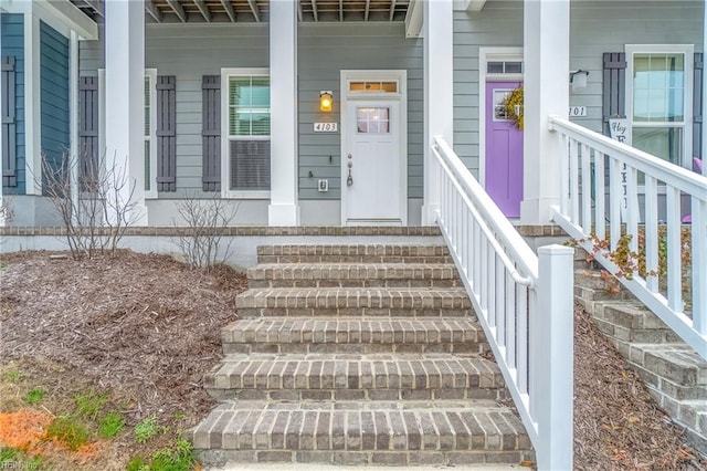 view of property entrance