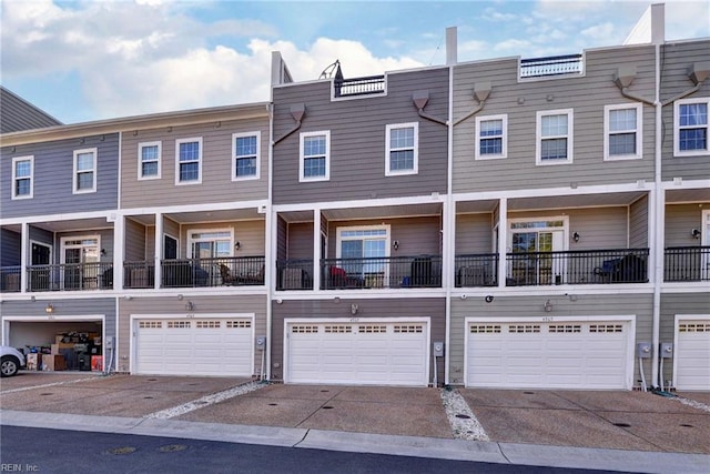 view of townhome / multi-family property