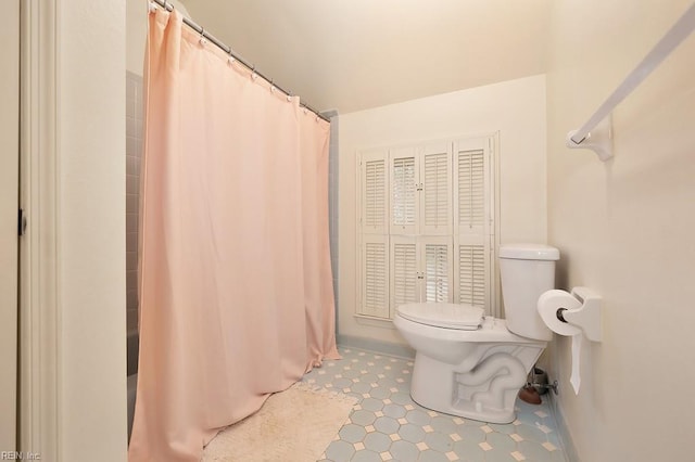 bathroom with toilet