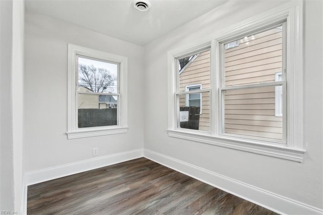 428 Hampton Roads Ave, Hampton, VA 23661 - spare room featuring dark hardwood / wood-style floors