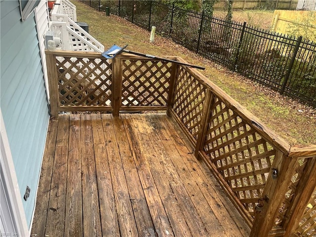 view of deck