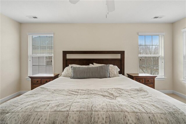 2608 River Watch Dr, Suffolk, VA 23434 - carpeted bedroom with ceiling fan