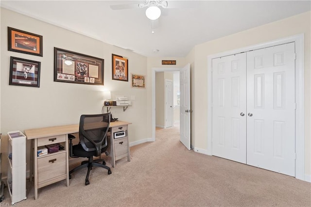 2608 River Watch Dr, Suffolk, VA 23434 - office space with ceiling fan and light carpet