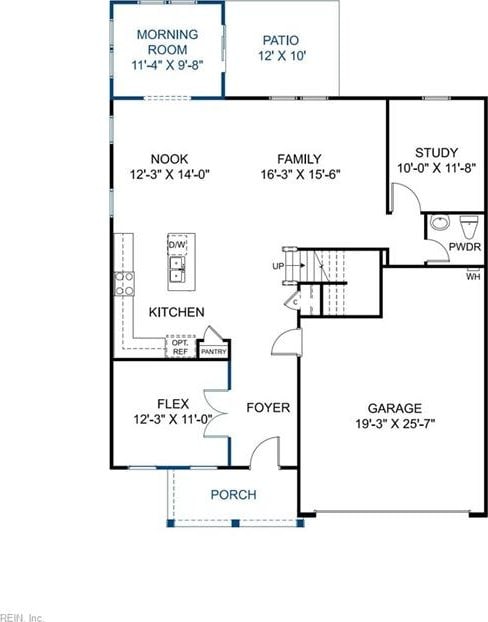 129 Getty Rd, Suffolk, VA 23434 - room layout