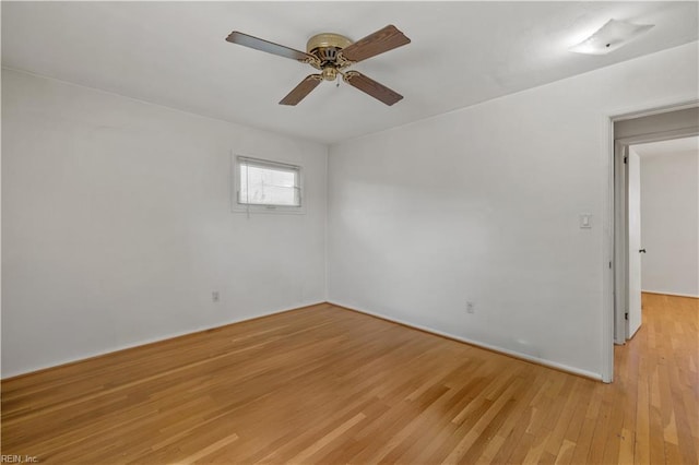 37 Lancaster Ter, Hampton, VA 23666 - empty room featuring a ceiling fan and light wood finished floors