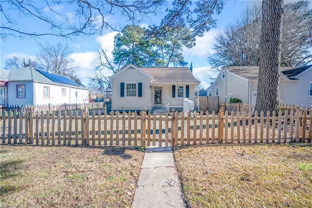 view of bungalow-style home