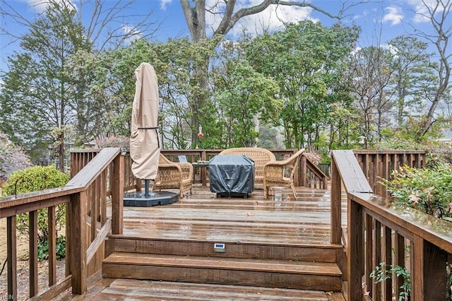 view of deck