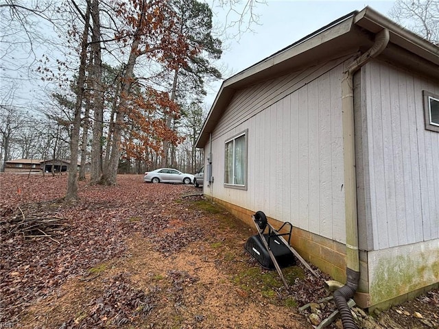 view of side of home