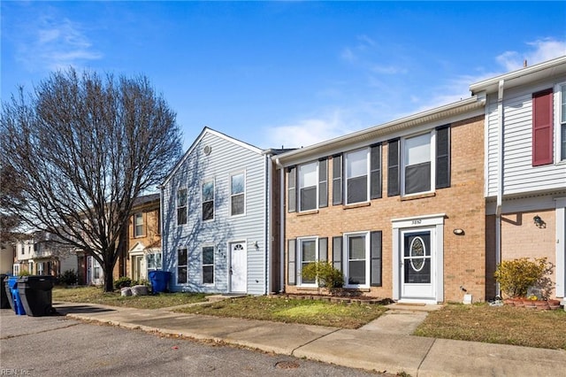 view of townhome / multi-family property