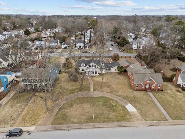 drone / aerial view