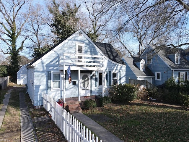 view of front of house