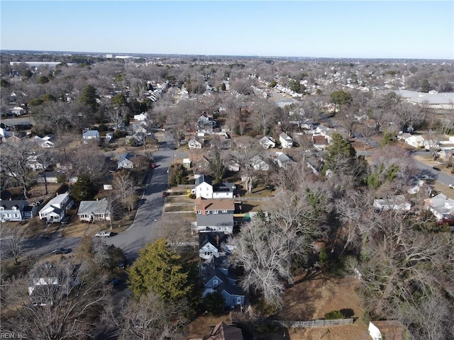 aerial view