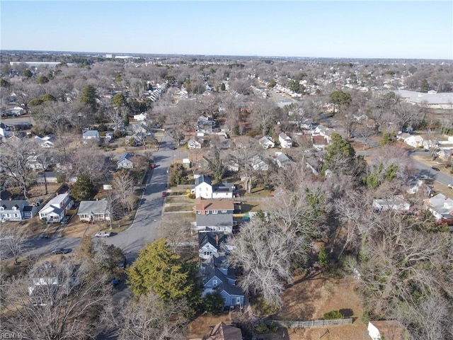 aerial view