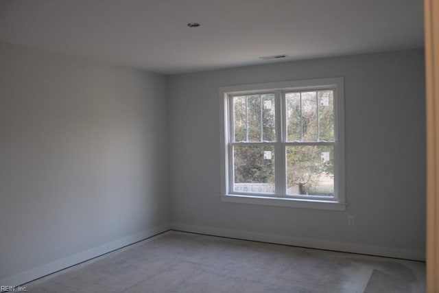 view of unfurnished room
