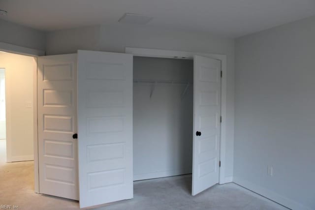 view of closet