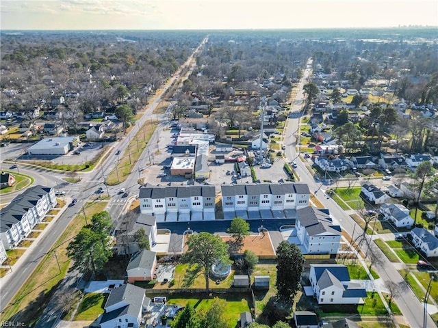 aerial view