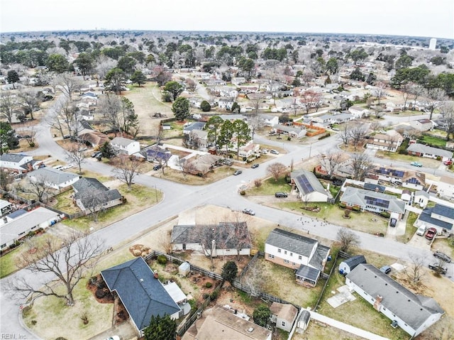 drone / aerial view featuring a residential view