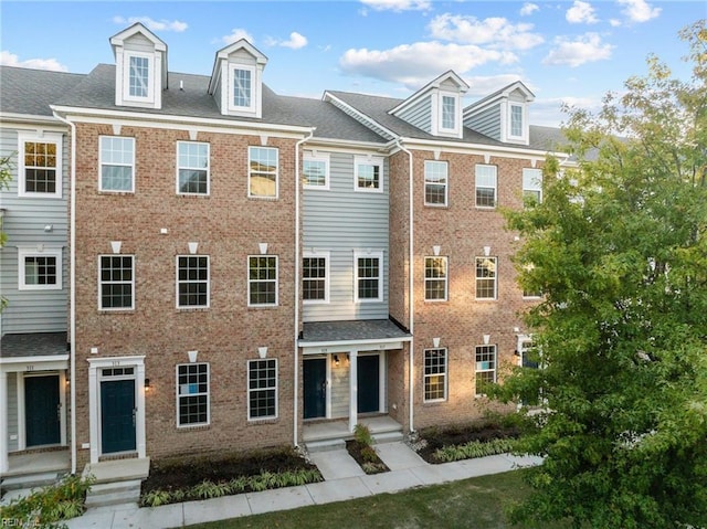 view of townhome / multi-family property