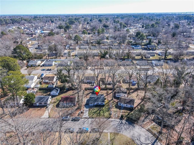 aerial view