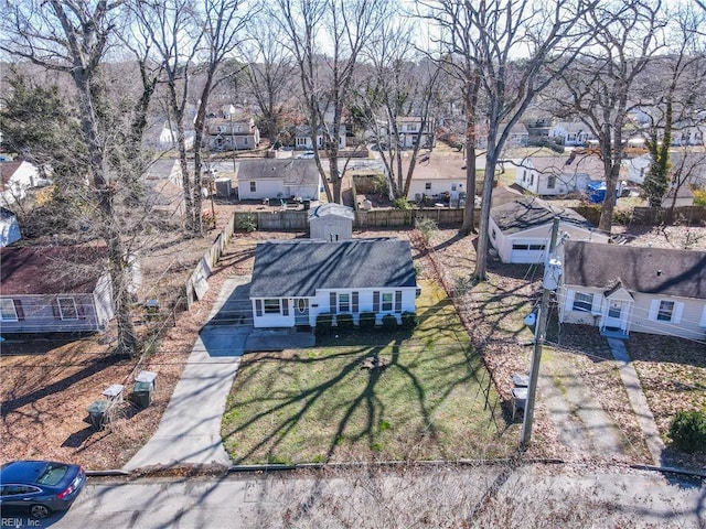 aerial view