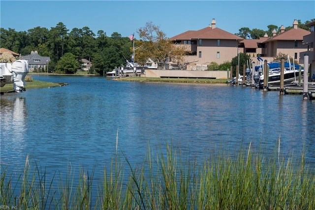 view of water feature