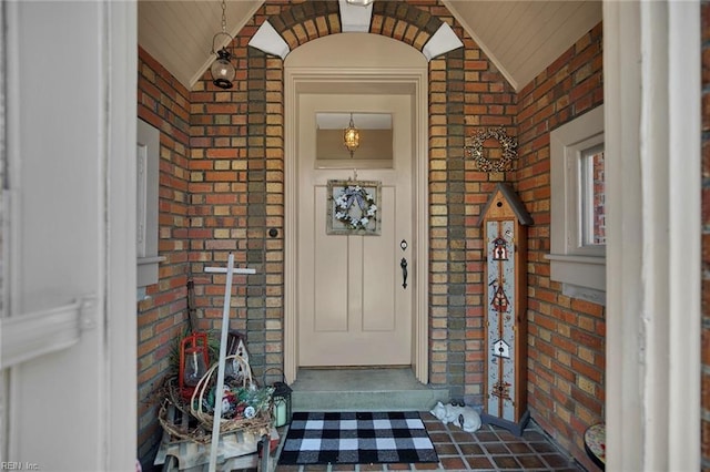 view of entrance to property